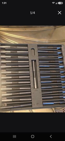 DELTRONIC PIN GAGE 25 PC SET between 250 nom