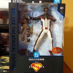 Mcfarlane DC Multiverse Mr. Terrific [Red Platinum] 