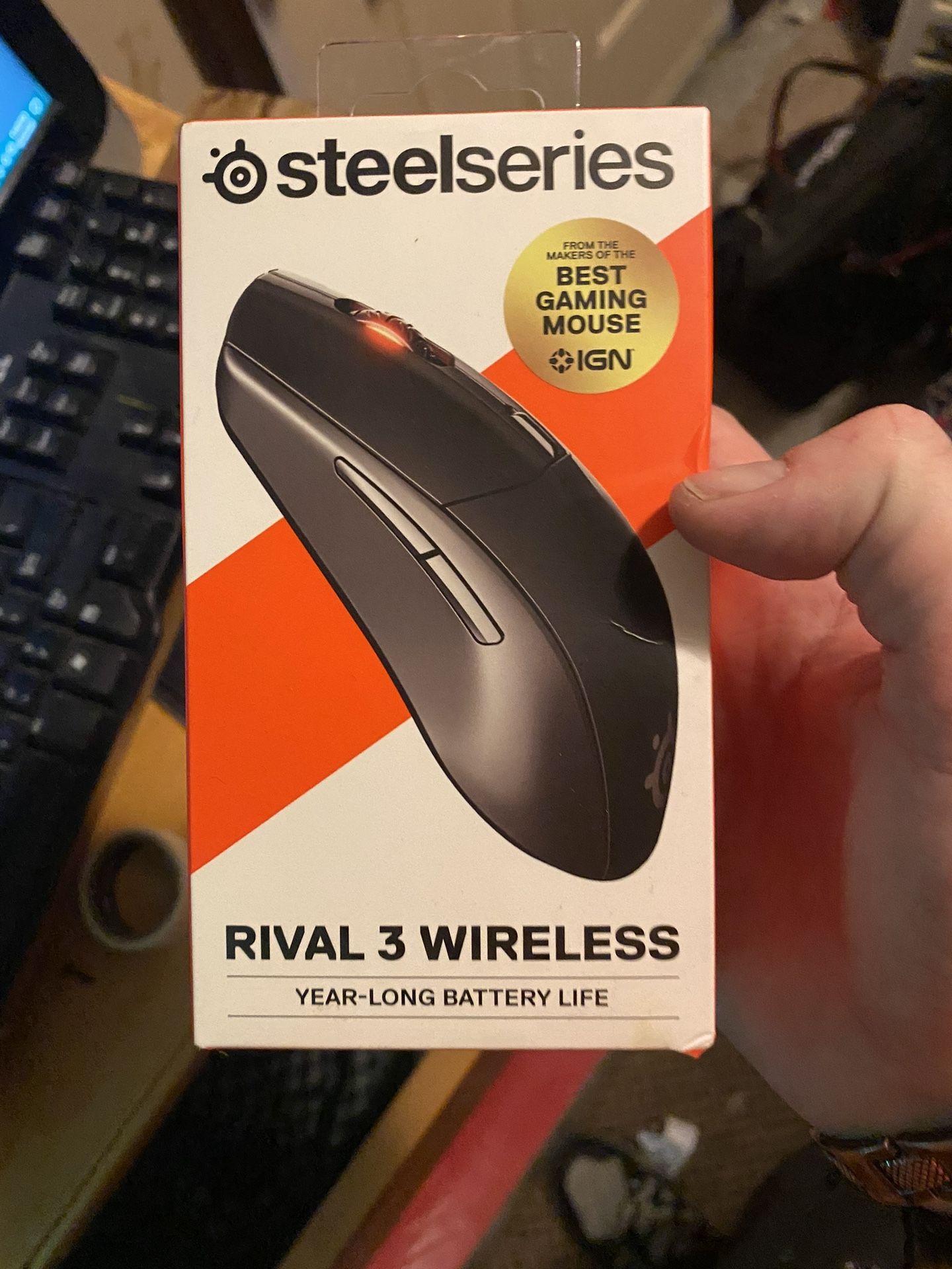Wireless Gaming Mouse/ Steel Series Rival 3/New