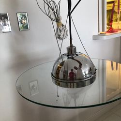 Contemporary Glass Round  Hanging ceiling  lamp