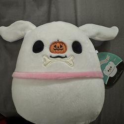 Squishmallows The Nightmare Before Christmas Zero Plush Toy