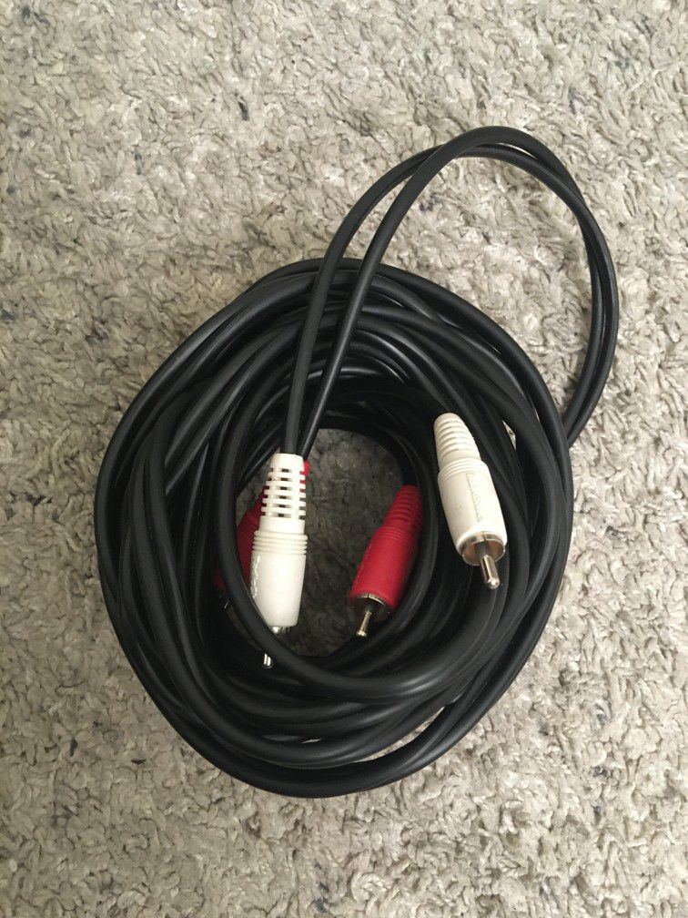 20ft RCA Stereo Audio Cable