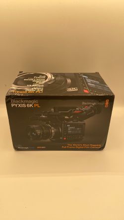 Blackmagic Pyxis 6K PL Cinema Camera