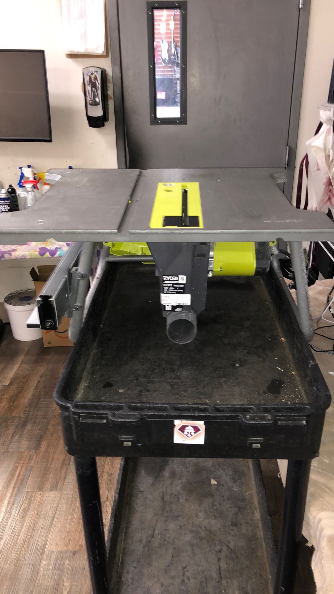 96091 Ryobi Rts12 Corded 10” Table Saw W/ Fence, No Stand 585686