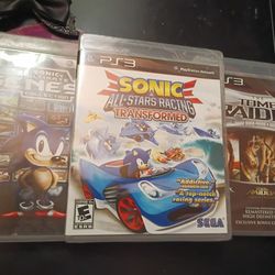PS3 Games Selling As A Lot Only,, 2 Of Them Are Still Sealed Never Been Opened $50 Or Best Offer For All 3 Games