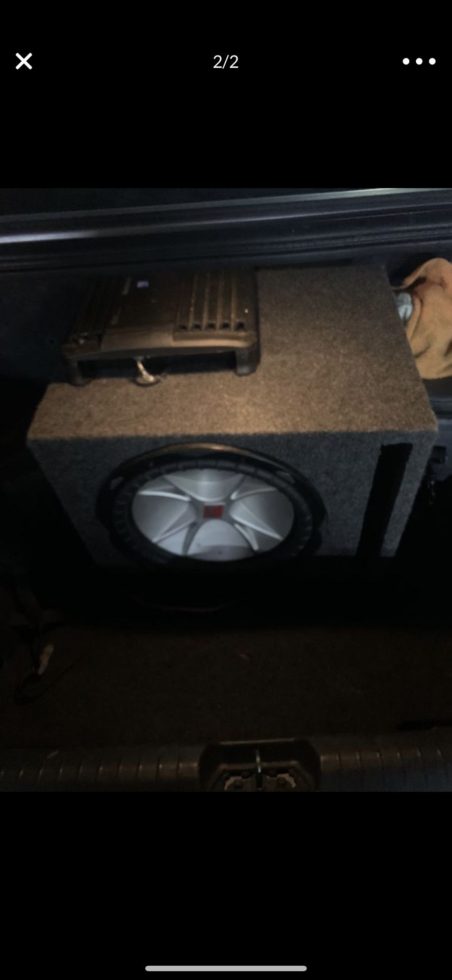 Kicker sub 10inch