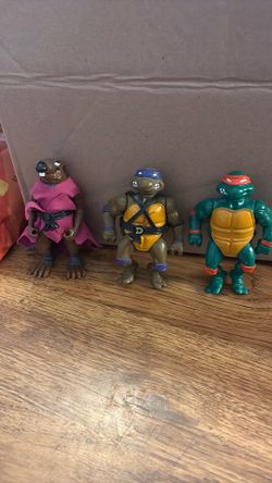Vintage Teenage Mutant Ninja Turtles a lot of three