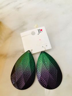 Jade earrings