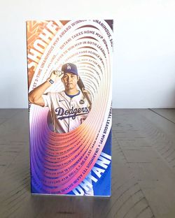 Shohei Ohtani MVP Bobblehead 2025 Dodgers SGA - New In Box