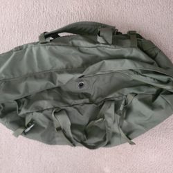 Green Military Duffle Bag- Brand New