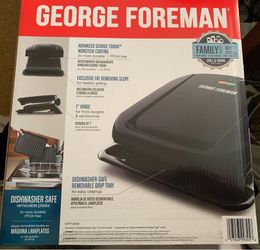 NEW in BOX GEORGE FORMAN GRILL.