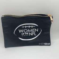 Black Clutch Bag “Women Of The NFL” Football