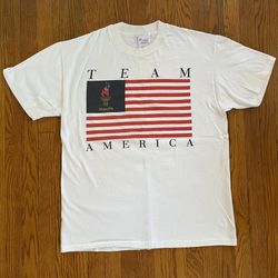 Vintage 1996 Atlanta Olympics America T Shirt