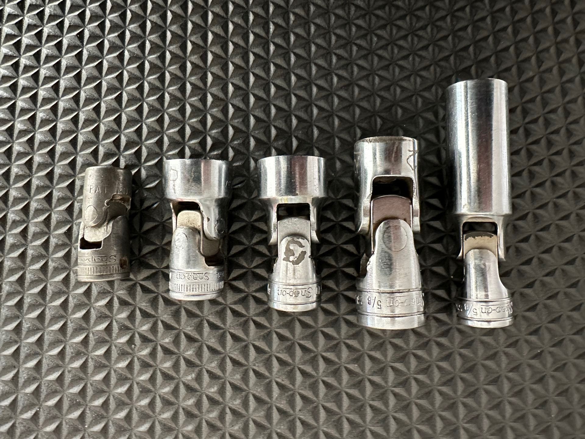 Snap-On Vintage Universal Joint Sockets Assorted sizes