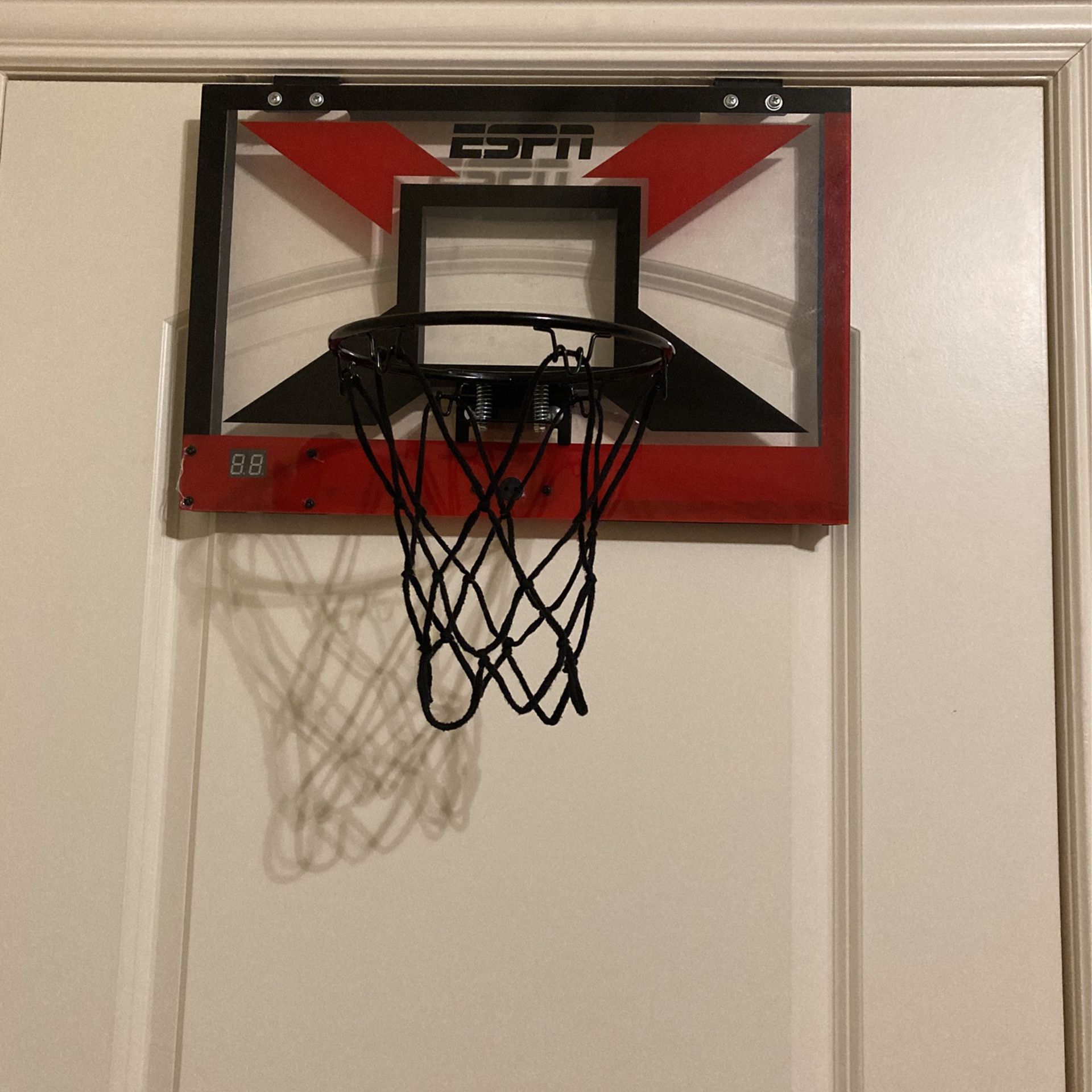 Hang Over The Door Mini Basketball Hoop