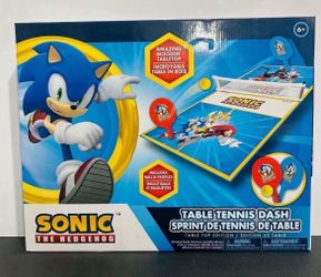 Sonic Hedgehog Table Top Tennis