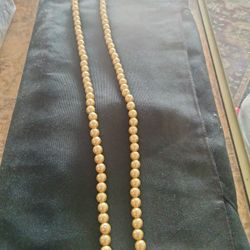 Made in India Goldish Pearls $60 o.b.o.