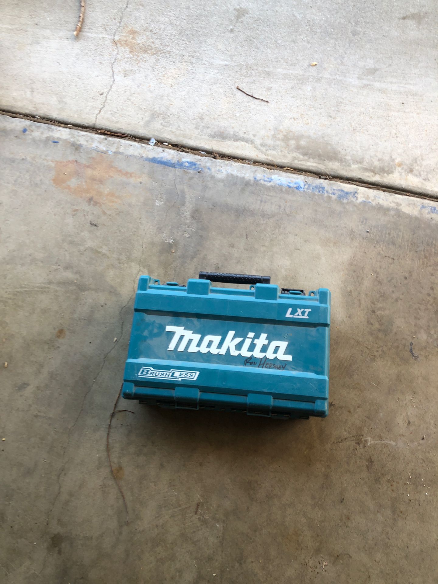 Makita impact and drill motor carrying case