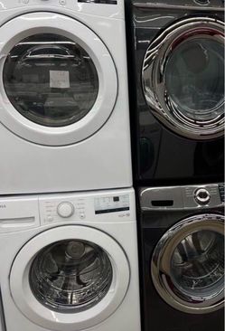 Stackable washer and dryer