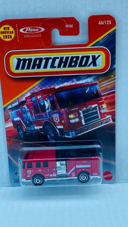 Matchbox red fire truck