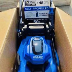 Kobalt 24-Volt Brushless 20-in Self-Propelled Cordless Electric Lawn Mower 4Ah Battery