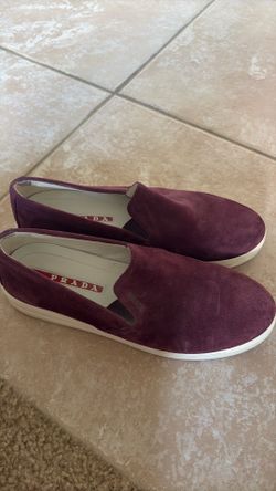 Authentic Prada Suede Loafers