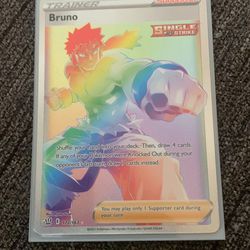 Bruno Pokémon Card 