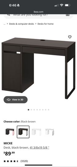 IKEA Micke Desk