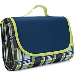 Picnic Blanket Beach Mat Extra Large Sandproof Waterproof 79"x57"