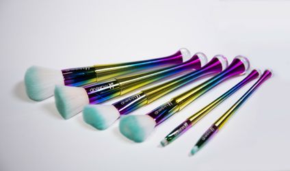 6pcs cute makeup brush set