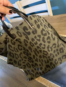 New Clare Vivier  Suede Tote With A Shoulder Strap .