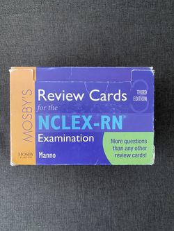 Mosbys NCLEX cards