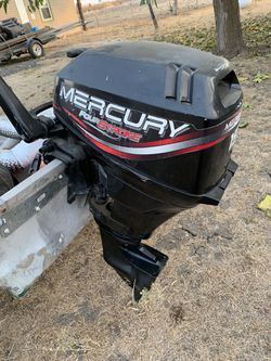 Mercury boat motor
