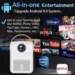 Mini WiFi Router Projector, New