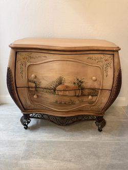 Antique Wood And Metal Dresses