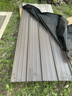 9 8ft SM-Rib Galvalume Steel 29-Gauge Roof/Siding Panel in Slate