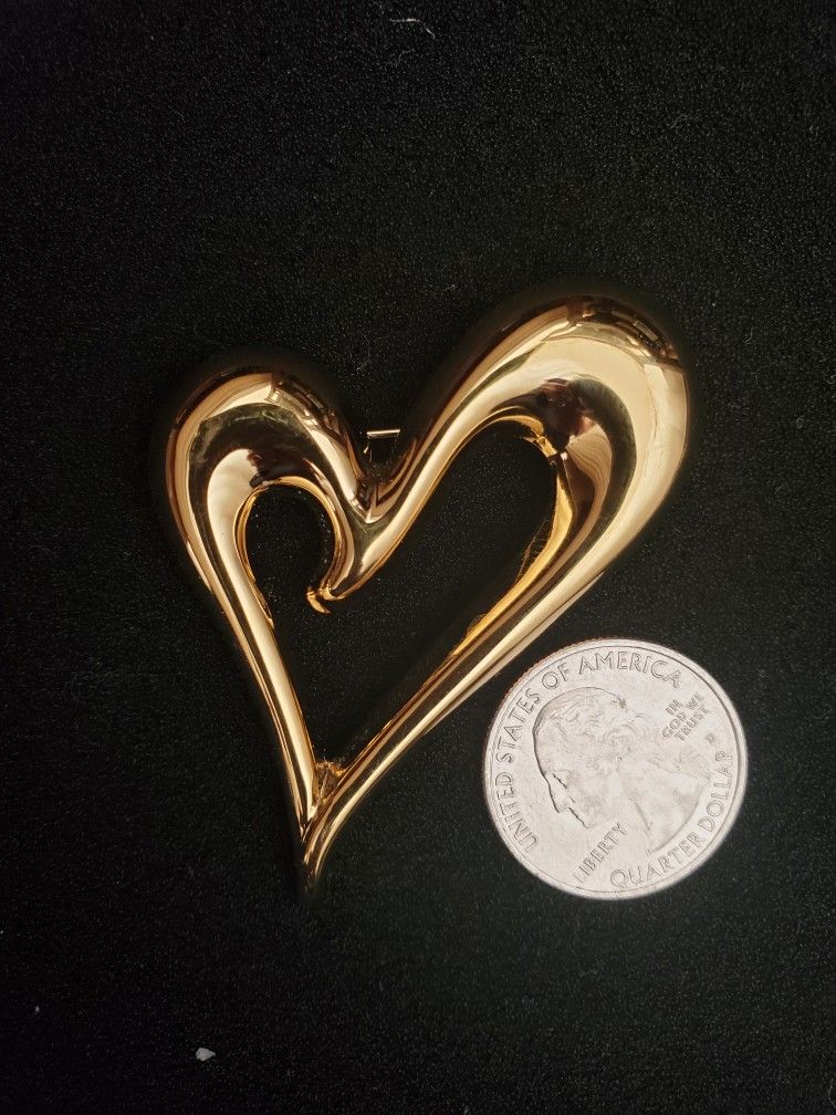 Heart Brooch