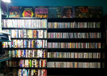 Clearing out all CD's, DVD's and VHS media