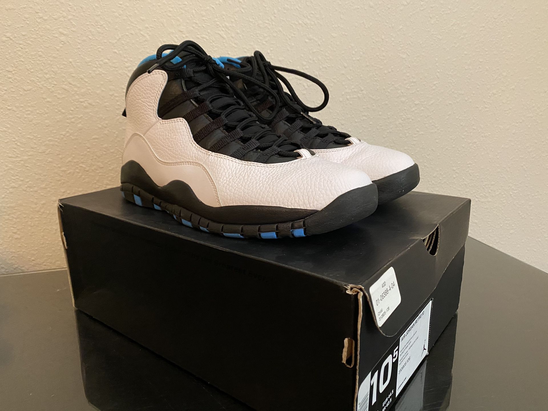 Air Jordan 10 X Powder Blue Size 10.5 Men