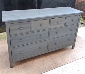 Grey Pinewood Dresser