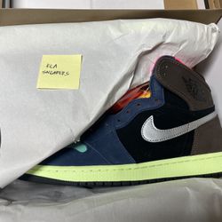 Jordan 1 Retro High OG Biohack Size 10/11/11.5