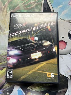 CORVETTE- 2004 Original Black Label PS2 with maunual