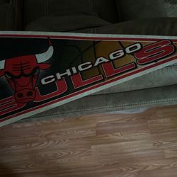 Chicago Bulls Fan Banner 