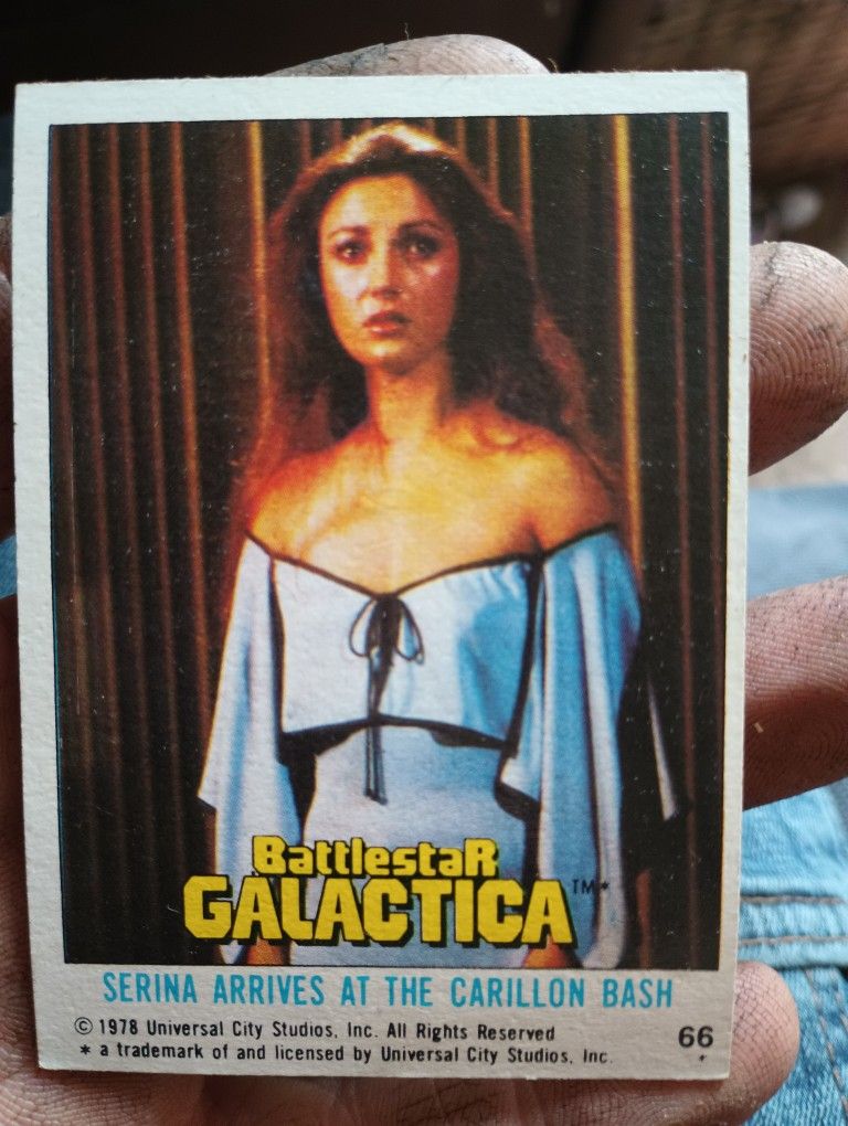 1978 Battlestar Galactica #66 Trading Card