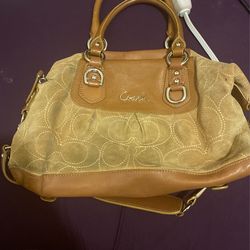 You get to coach handbag You pay one price for them both