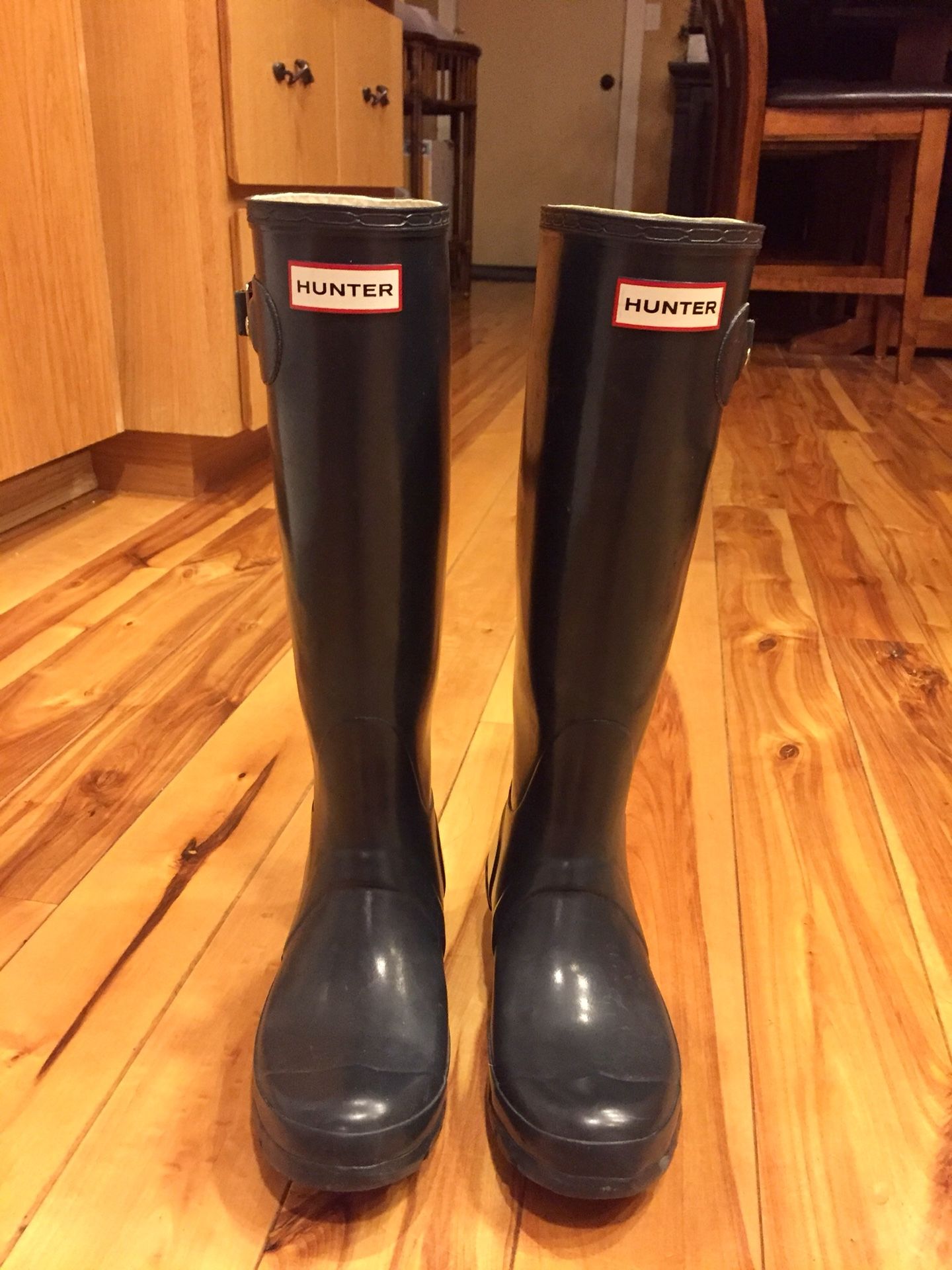 Hunter Original Gloss Rainboots (Size 6)