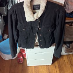 Black Jean Jacket 