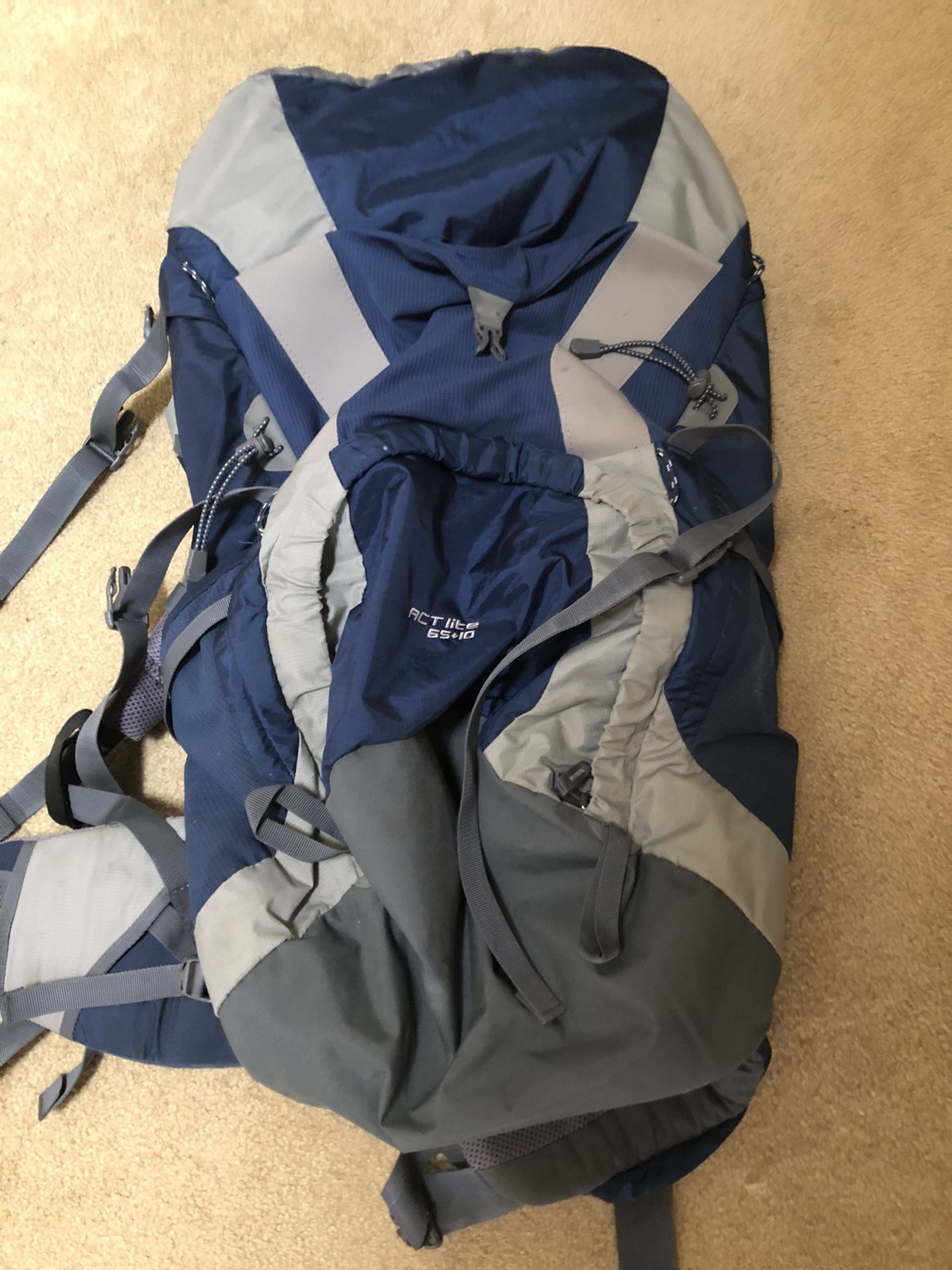 Great Condition Deuter Act Lite 65+10 Backpacking Pack