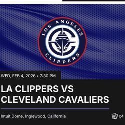LA Clippers vs Cleveland Cavaliers 