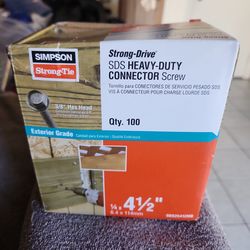 SDS HEAVY-DUTY CONNECTOR screw by simpson stronger-tie